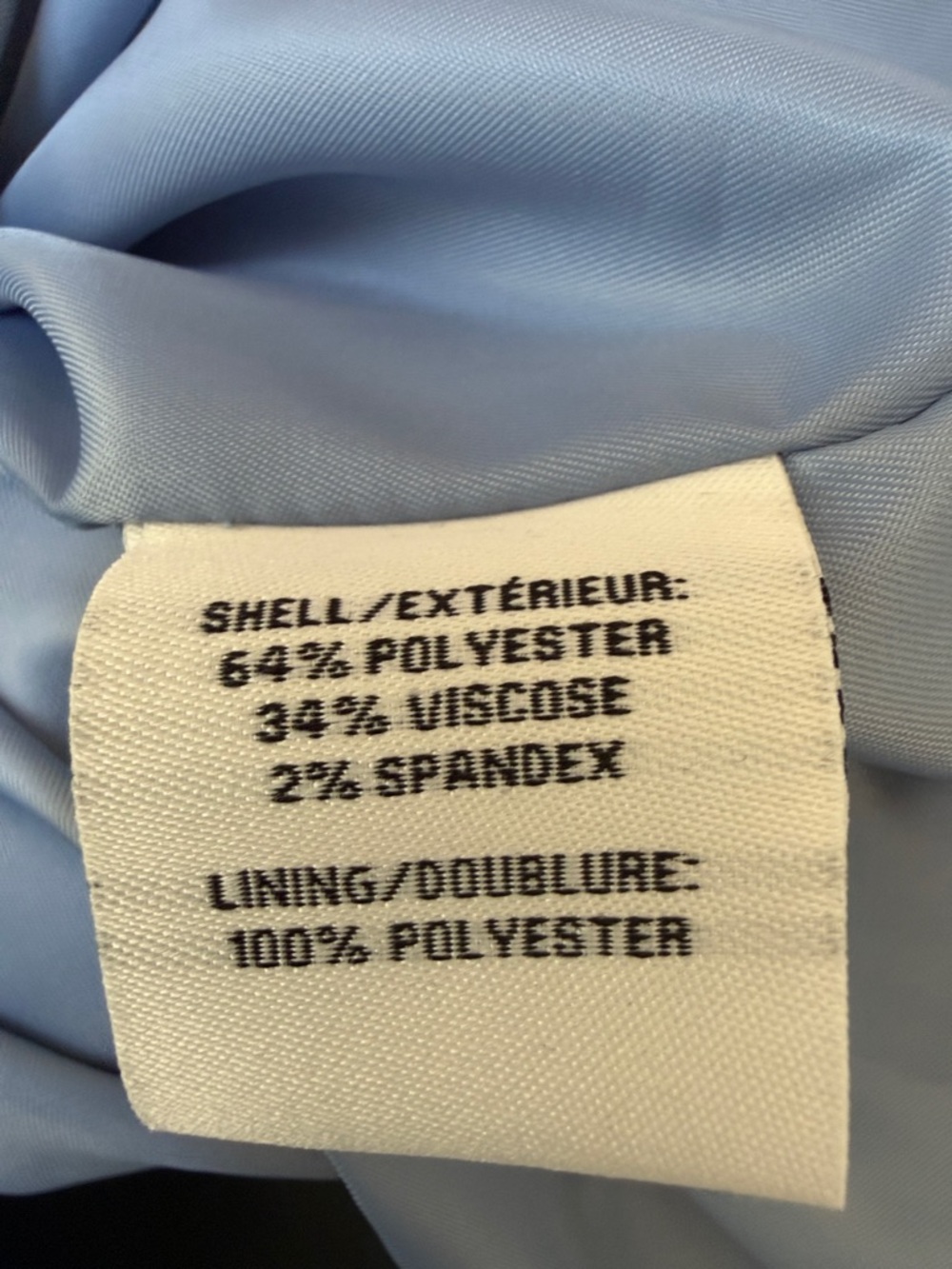 Bagatelle Light Blue Pinstripe Trench Coat-NWT - Picture 10 of 11